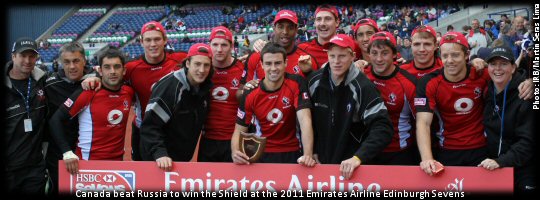 Edinburgh 7s Canada Shield Winners